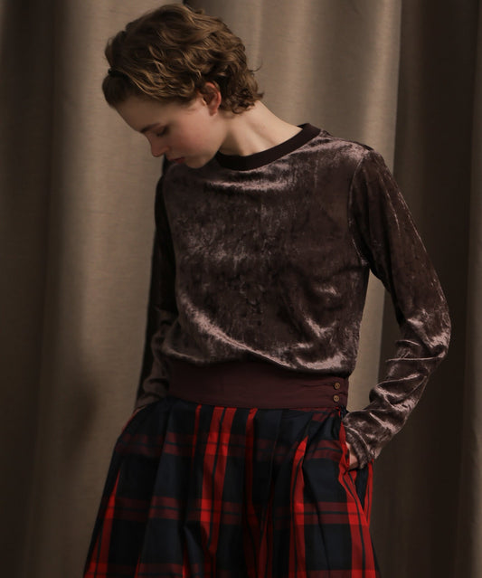 メッシュベロアトップス / LKL25FBL2245