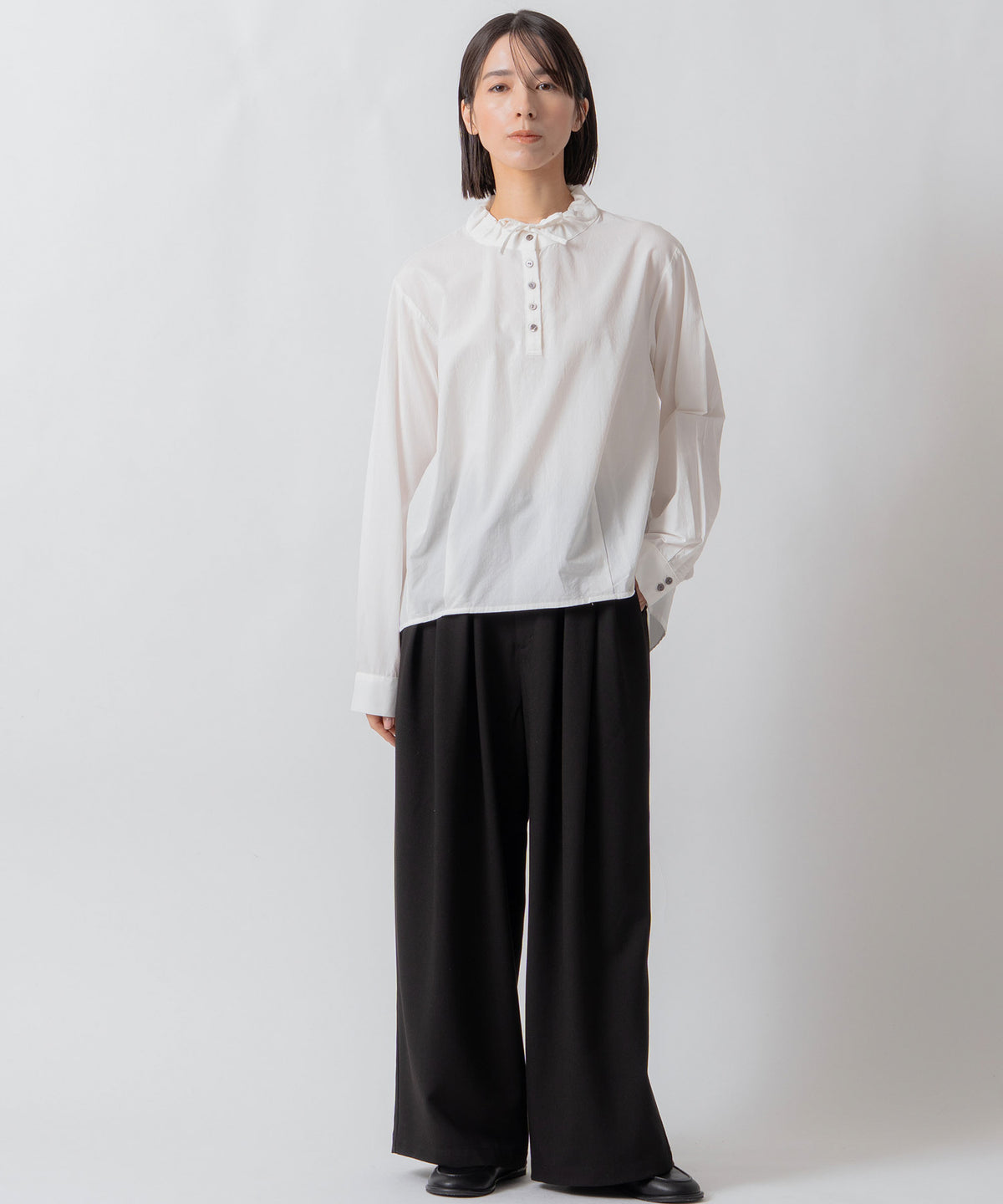 デザインカラーブラウス / LKL25FBL2250