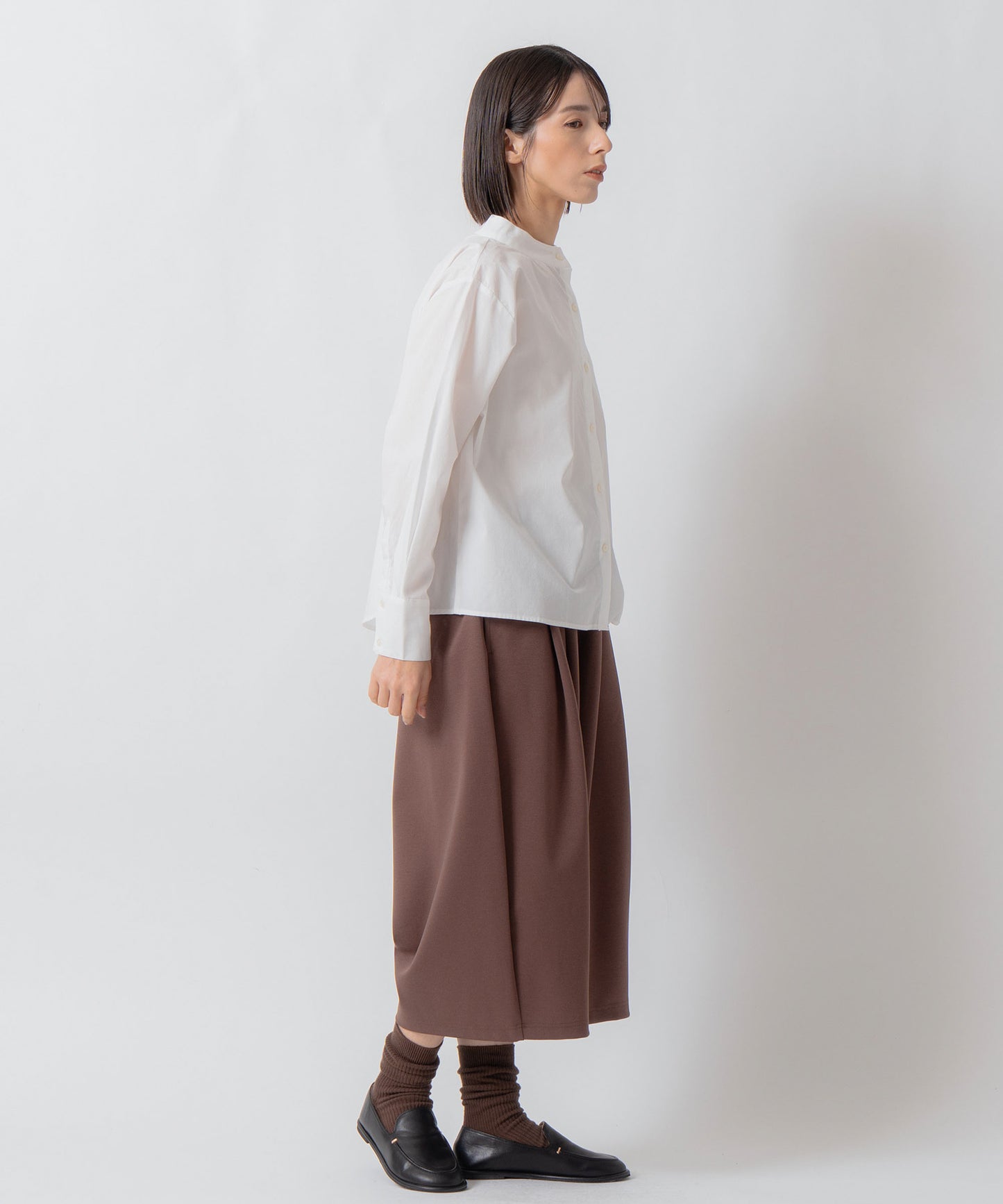 スタンドカラーブラウス / LKL25FBL2257