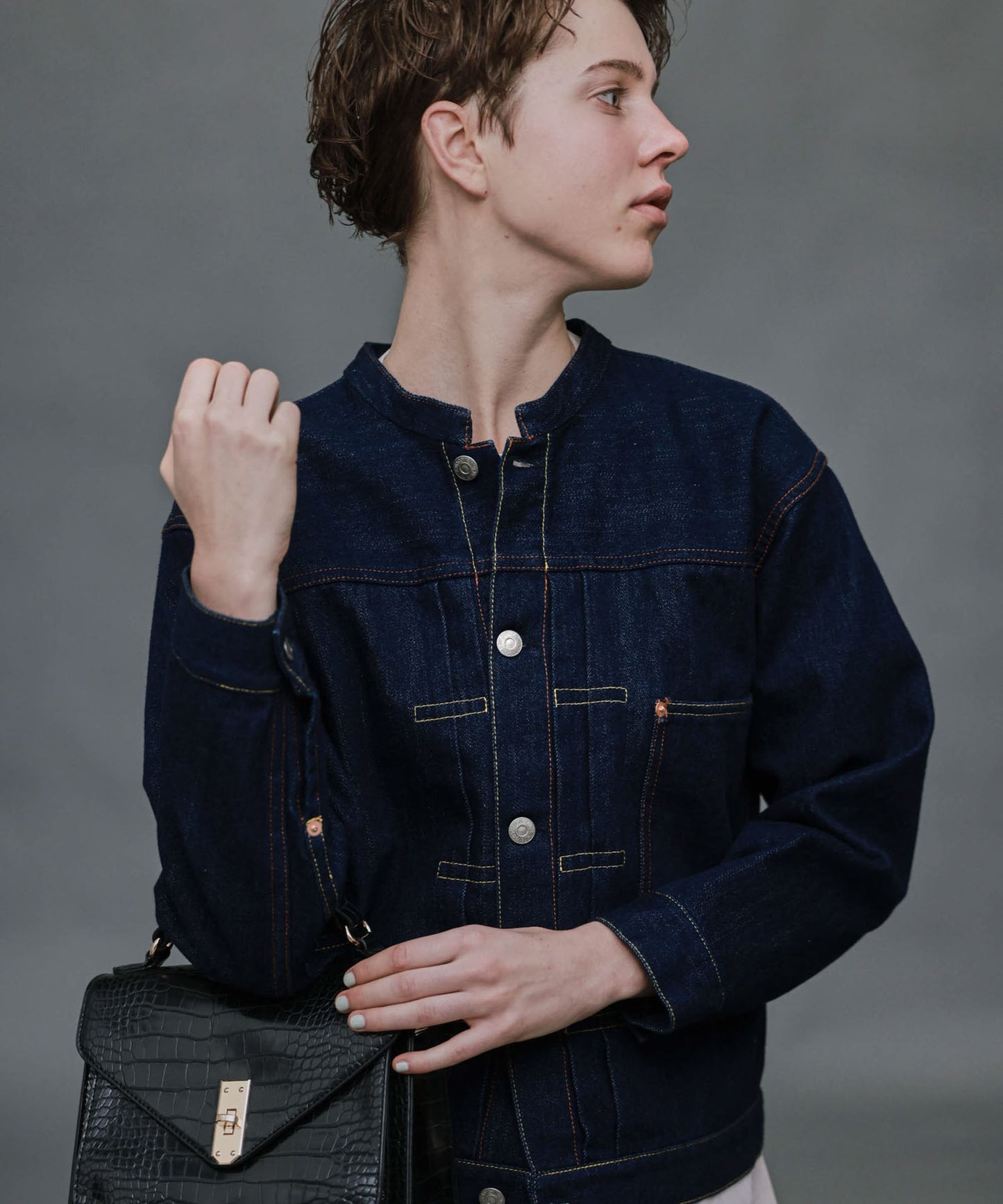 BRENDA BIG TRUCKER JACKET / LKL26FJK2097