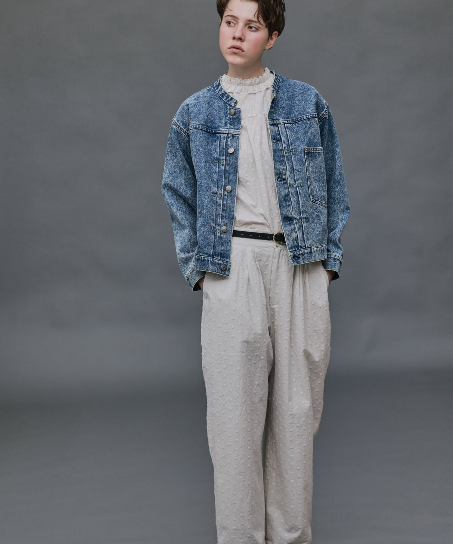 BRENDA BIG TRUCKER JACKET / LKL26FJK2097