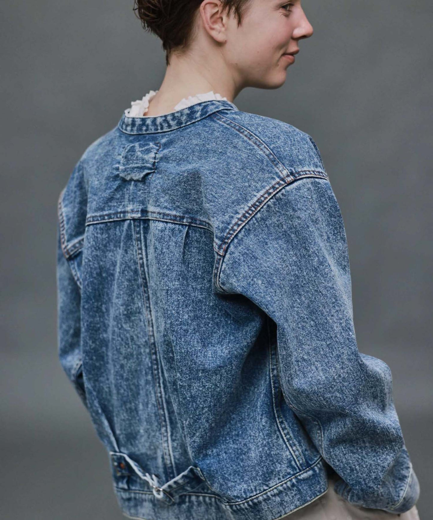 BRENDA BIG TRUCKER JACKET / LKL26FJK2097