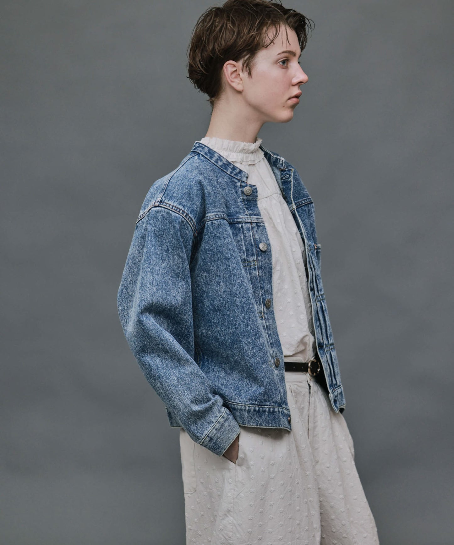 BRENDA BIG TRUCKER JACKET / LKL26FJK2097