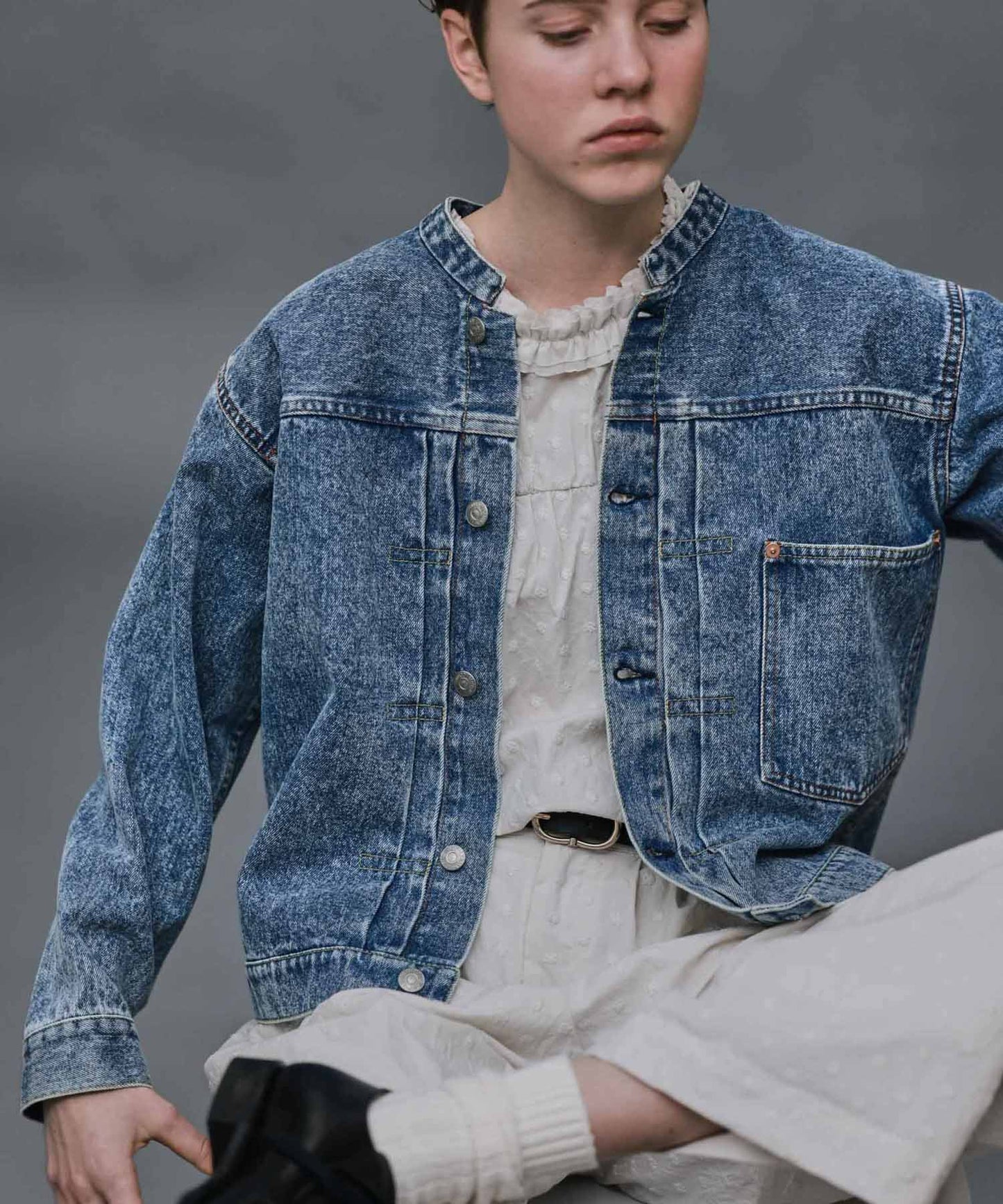 BRENDA BIG TRUCKER JACKET / LKL26FJK2097