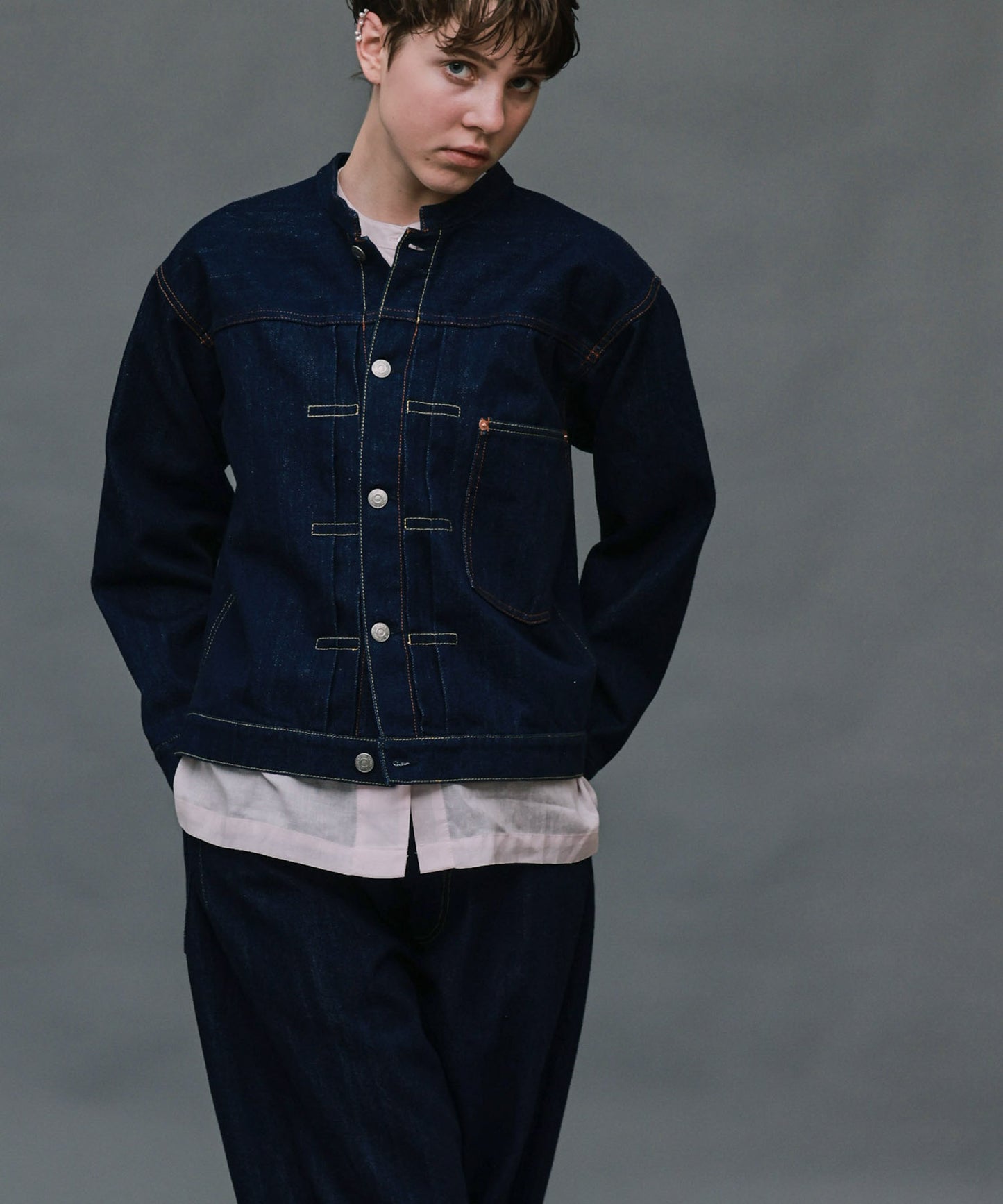 BRENDA BIG TRUCKER JACKET / LKL26FJK2097
