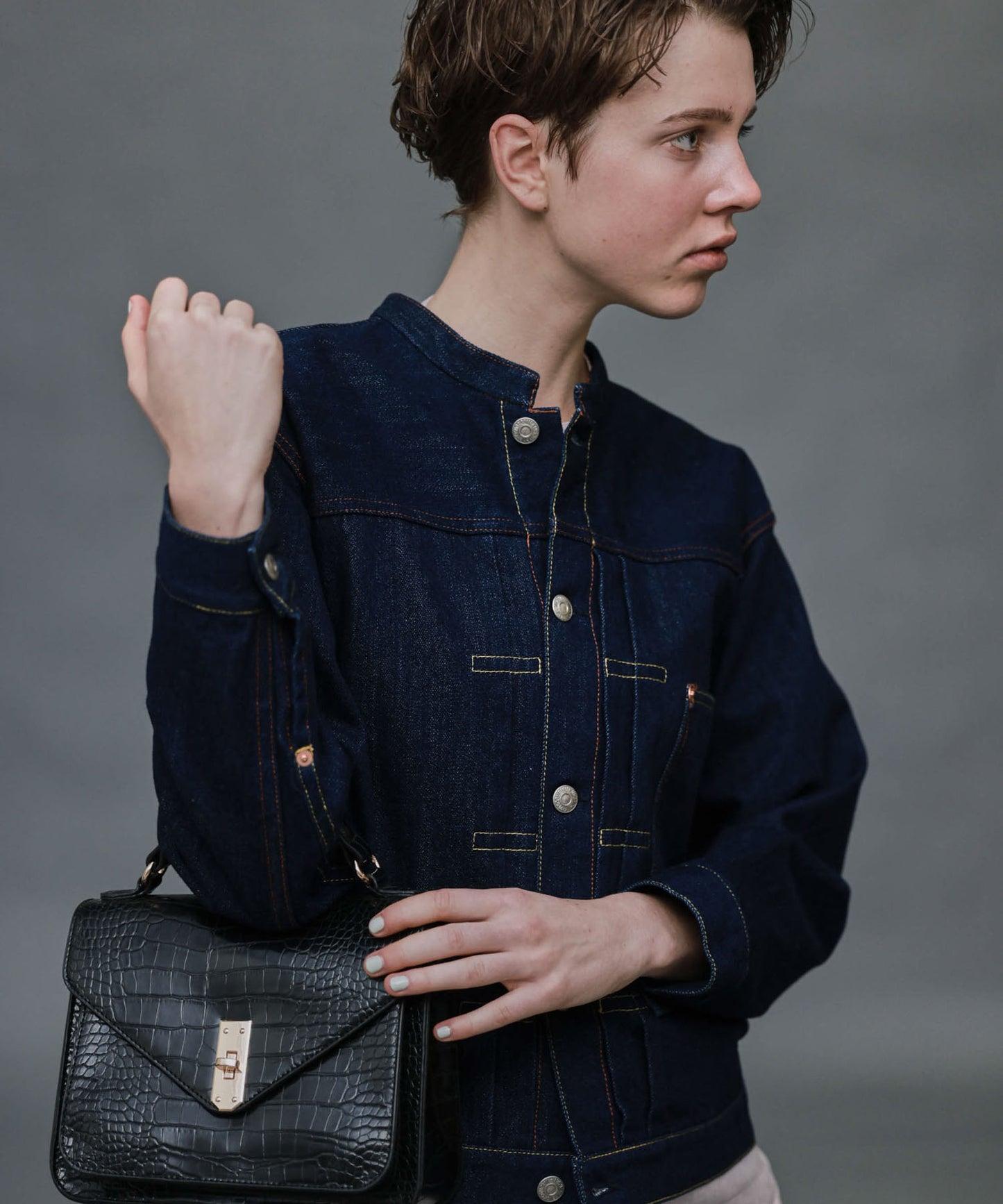 BRENDA BIG TRUCKER JACKET / LKL26FJK2097