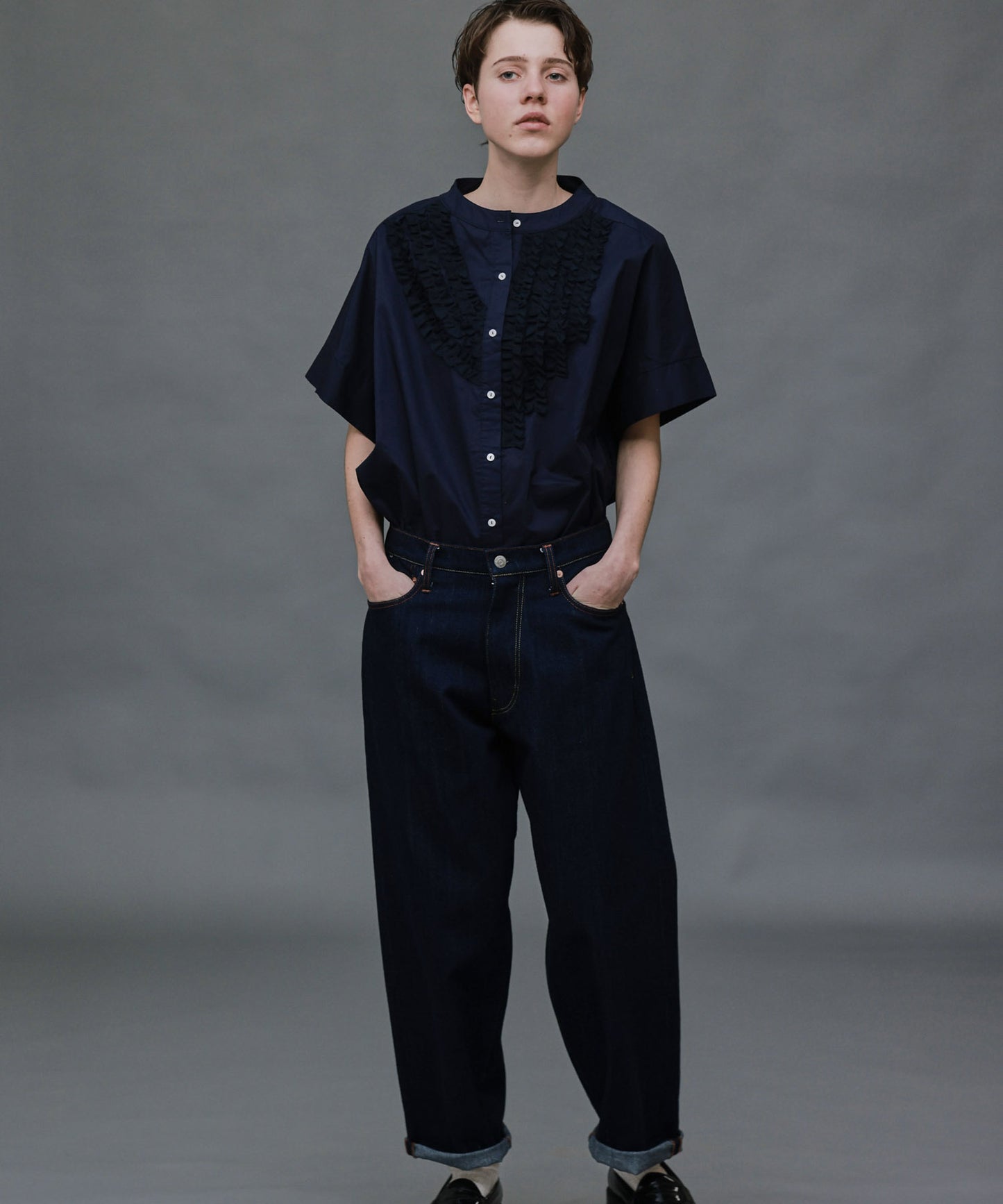 LOOSE TAPERED JEANS / LKL26FPT2168