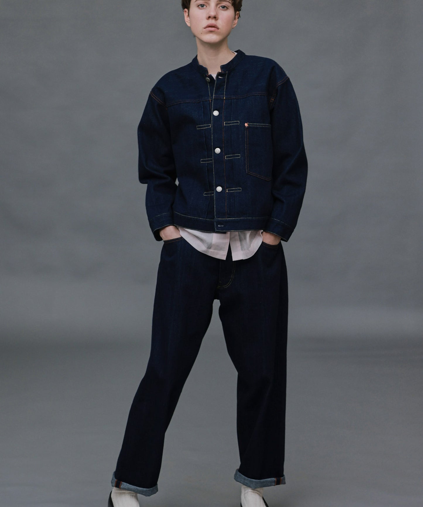 LOOSE TAPERED JEANS / LKL26FPT2168